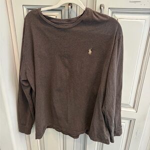 Jersey Long-Sleeve T-Shirt brown